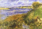 Banks of the Seine at Champrosay Pierre Renoir